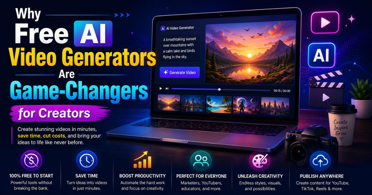 Why Free AI Video Generators Are Game-Changers for Creators