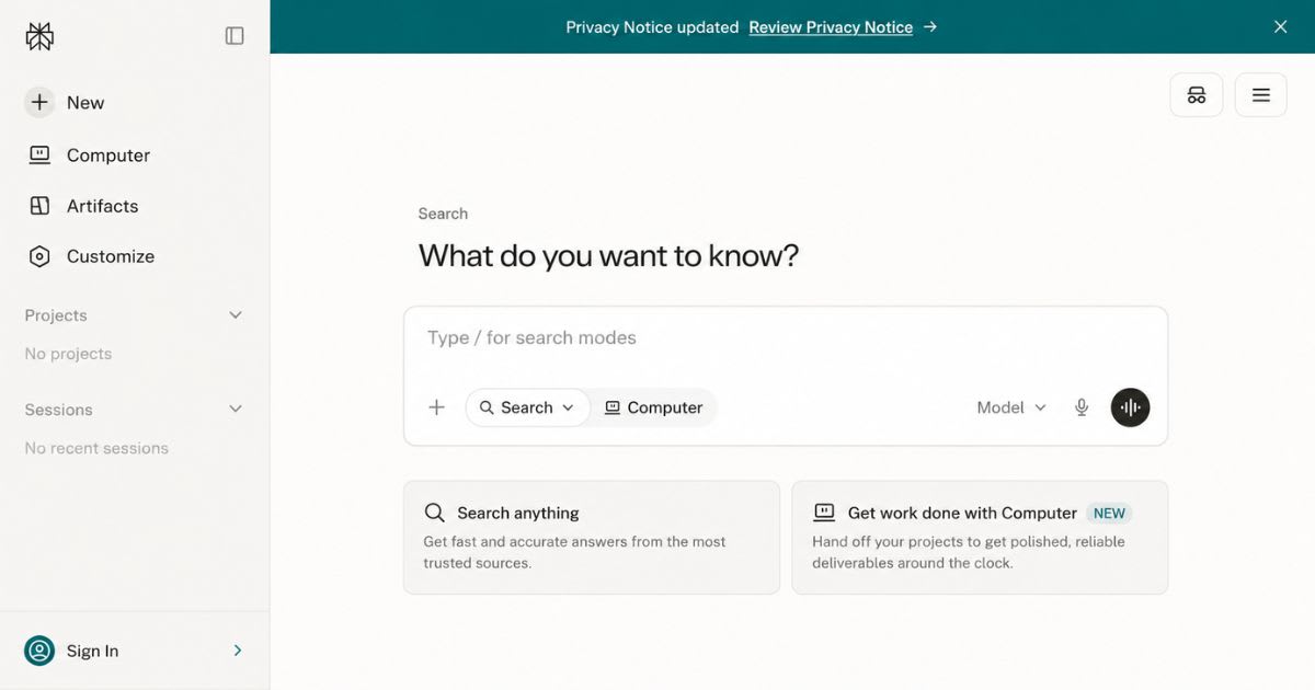 Perplexity — Best Free AI Tool for Research