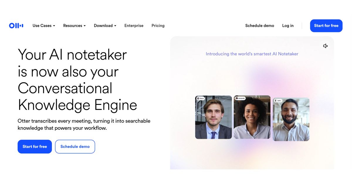 Otter.ai — Best for Meeting Notes