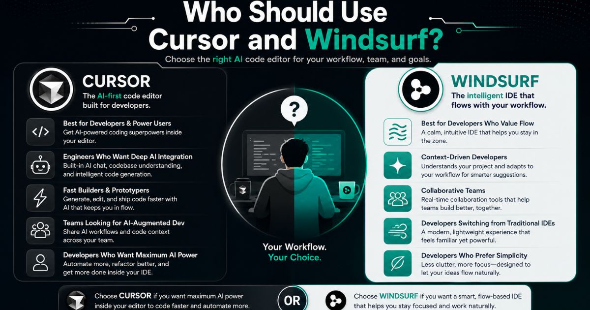 Who Should Use Cursor and Windsurf?