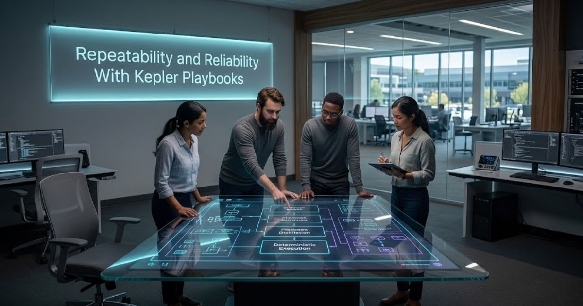 Repeatability and Reliability With Kepler Playbooks