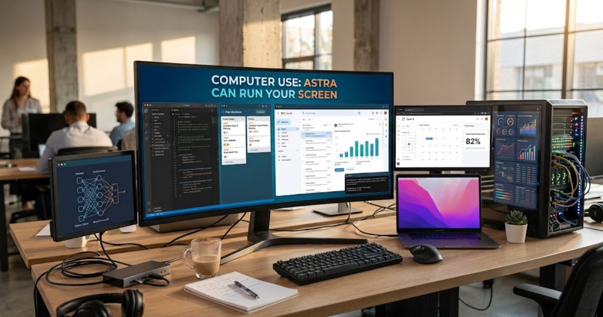 Computer Use: Astra Can Run Your Screen
