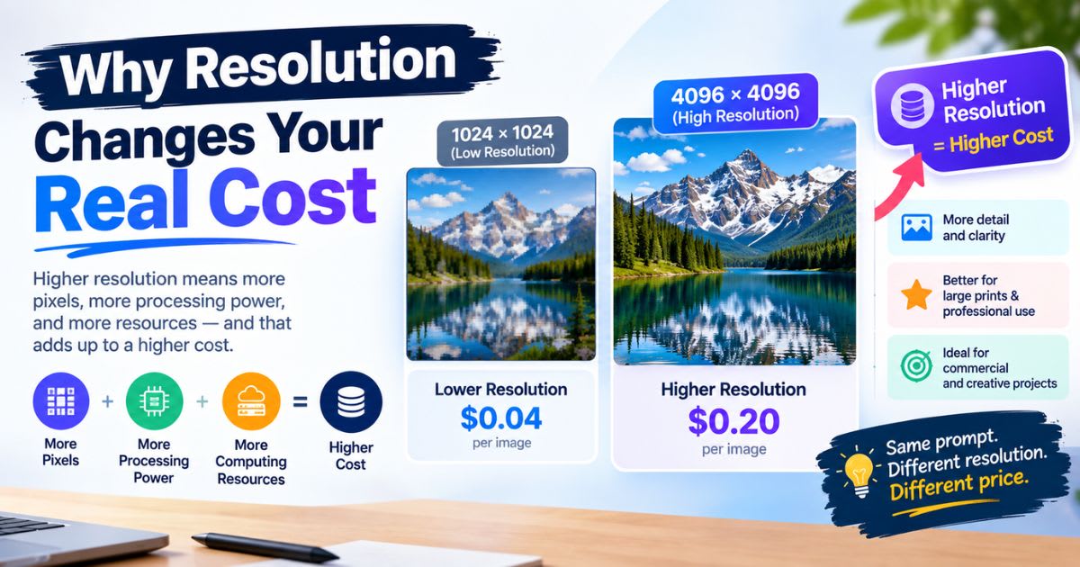 Why Resolution Changes Your Real Cost