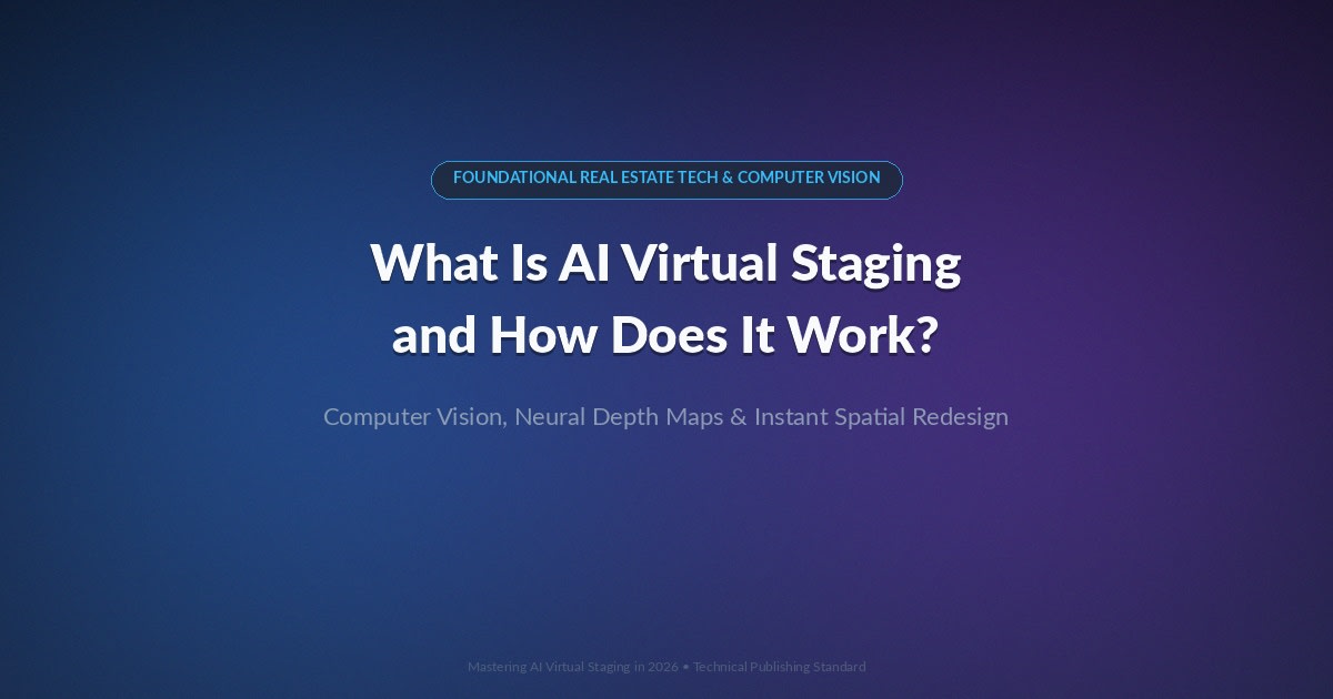 What Is AI Virtual Staging and How Does It Work?