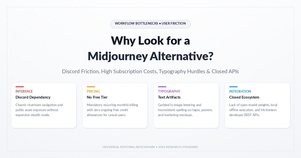 Why Look for a Midjourney Alternative?