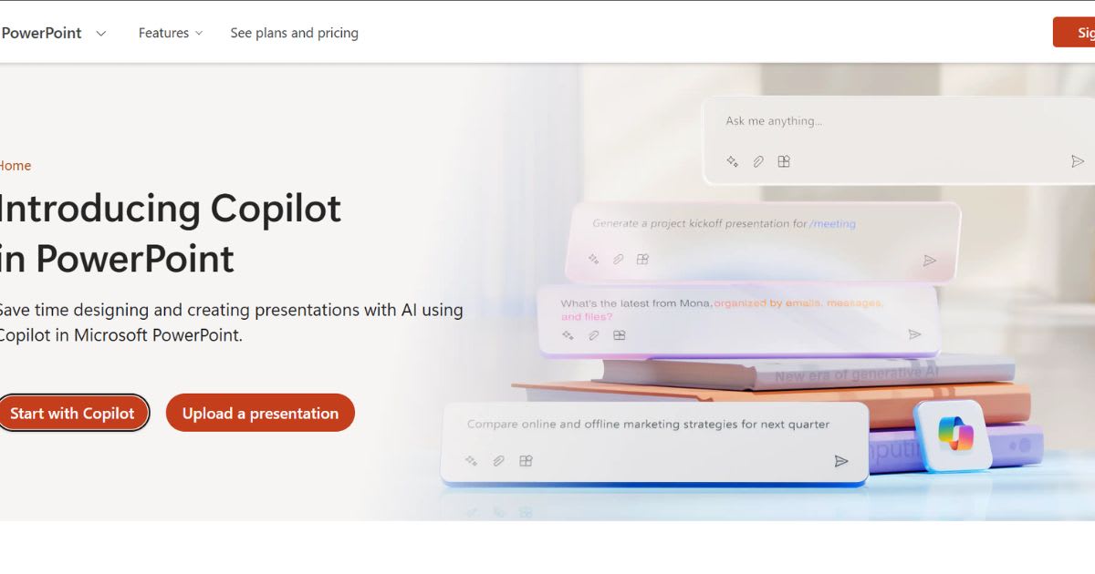 Microsoft Copilot in PowerPoint