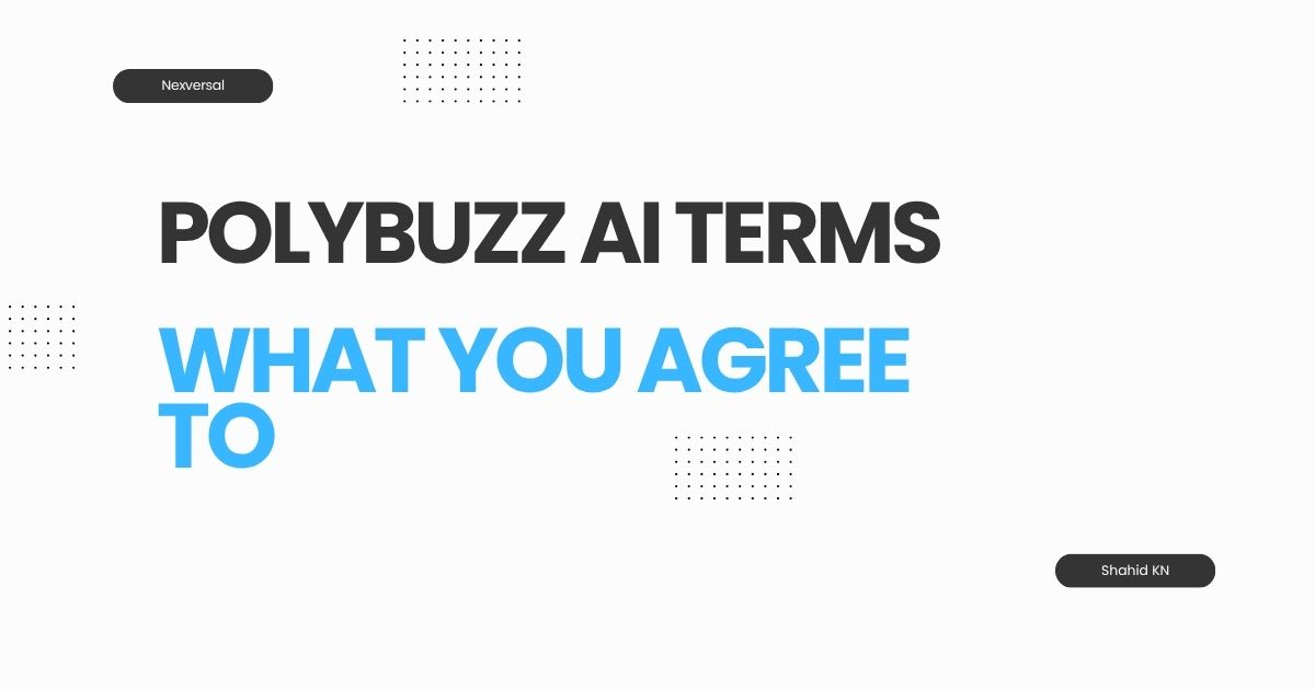 PolyBuzz AI Terms: What You Agree To