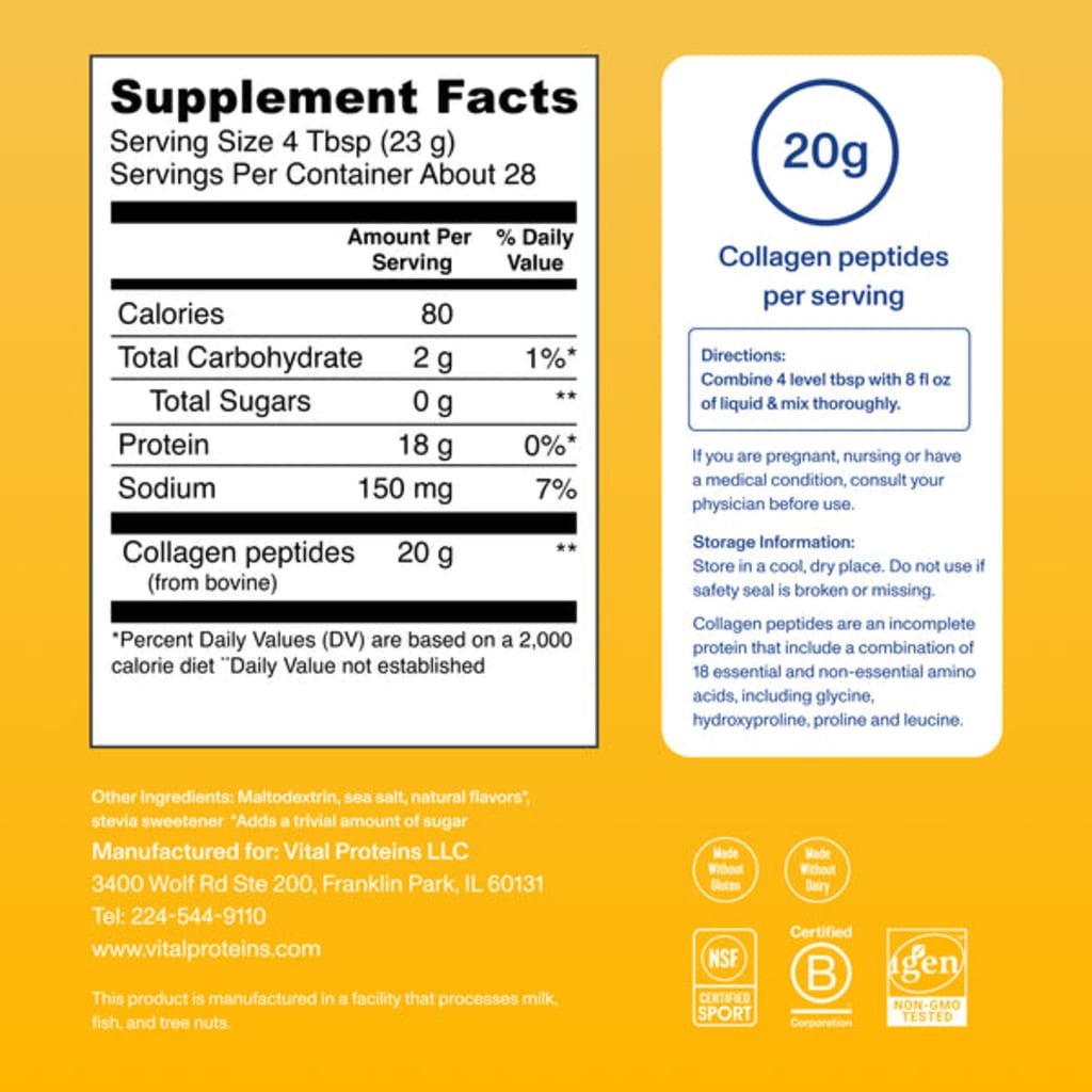 Product label