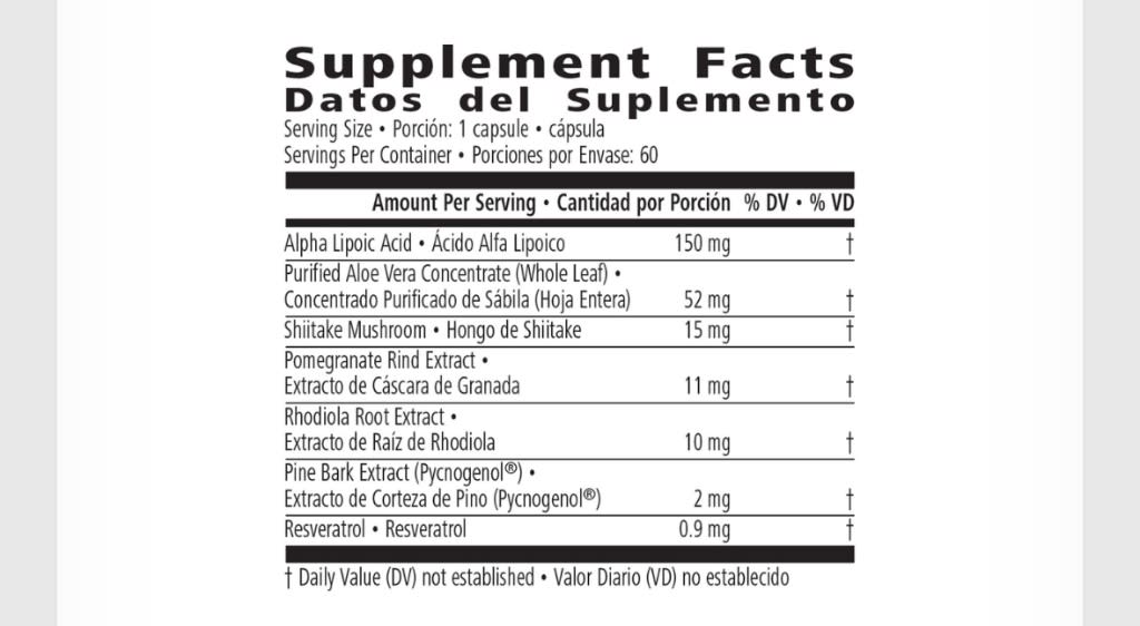 Product label