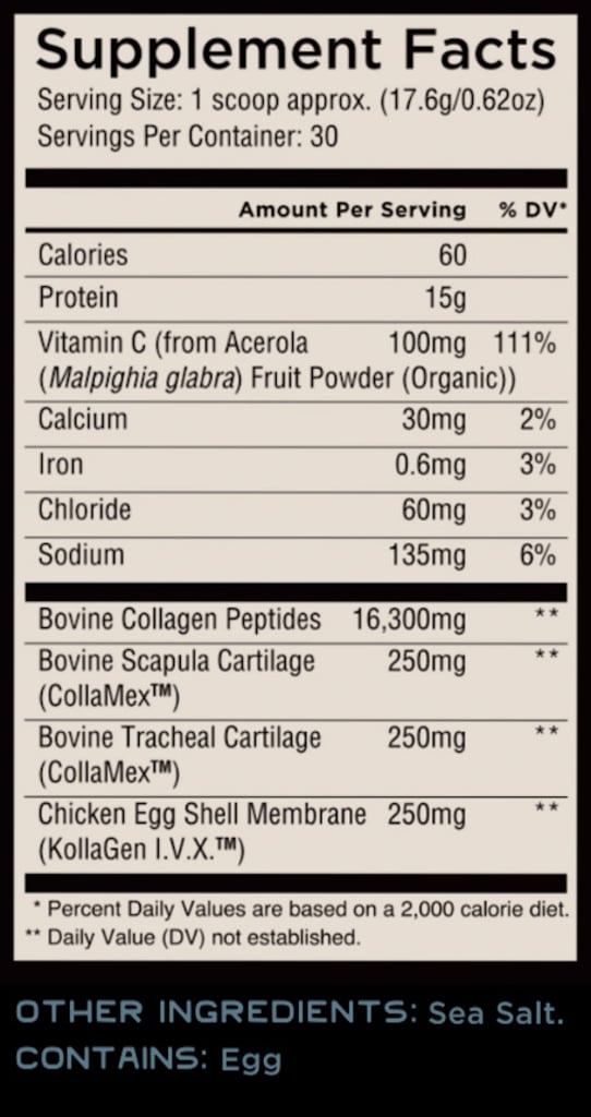 Product label