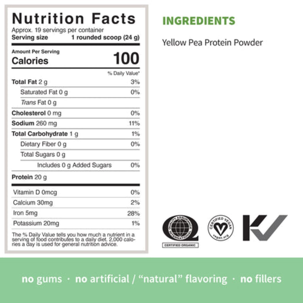 Product label