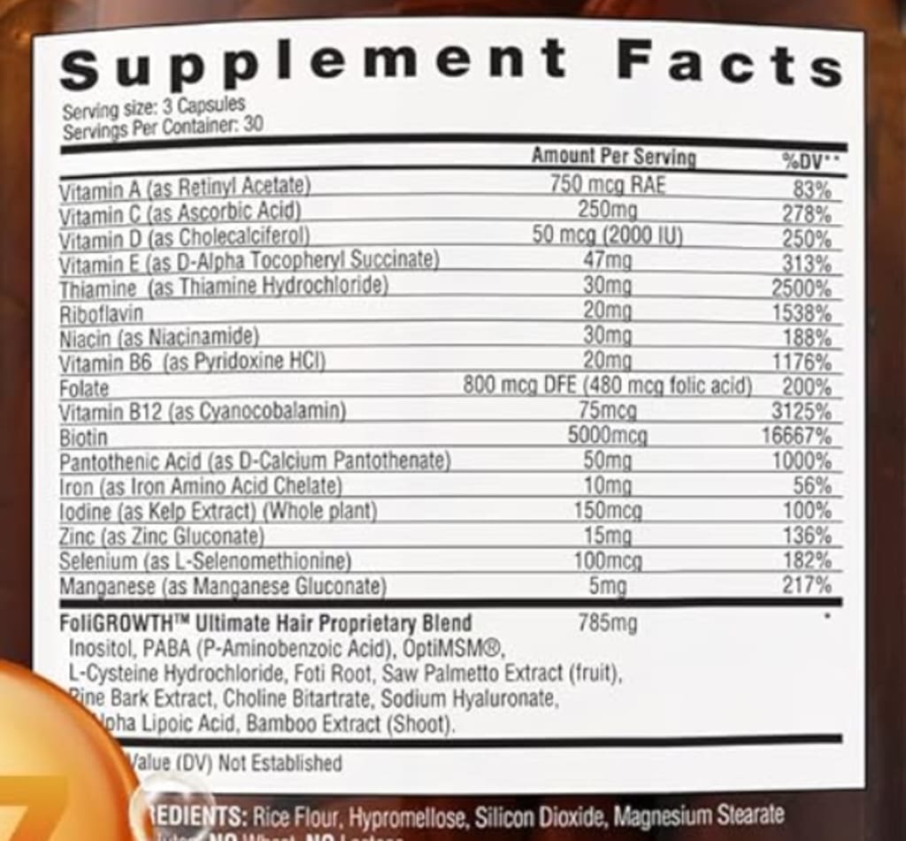 Product label