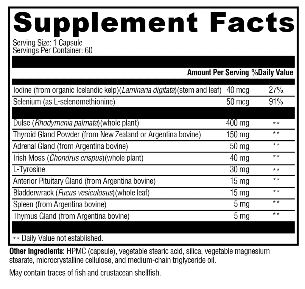 Product label