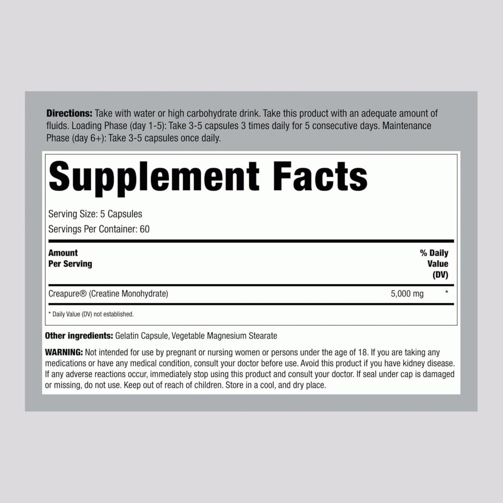 Product label