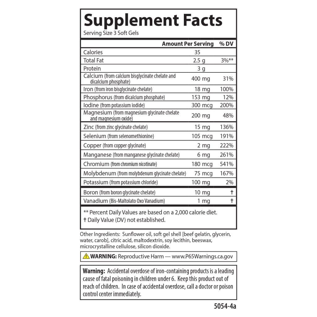 Product label