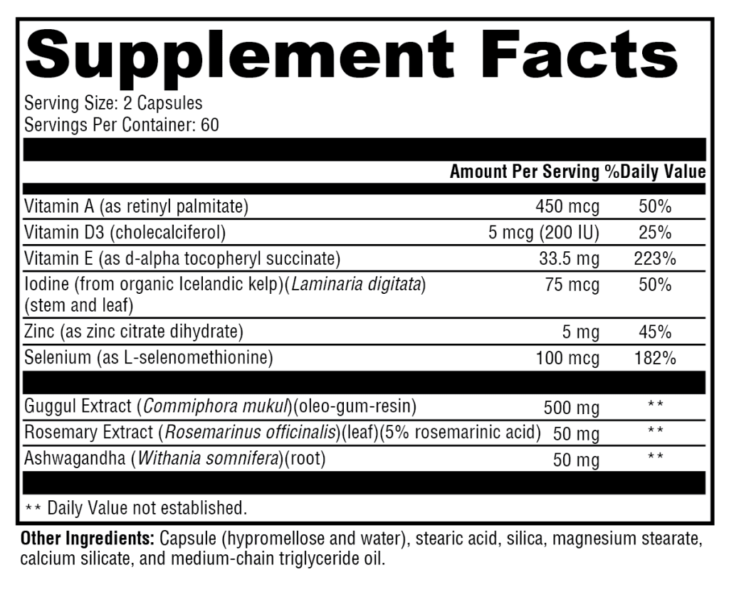 Product label