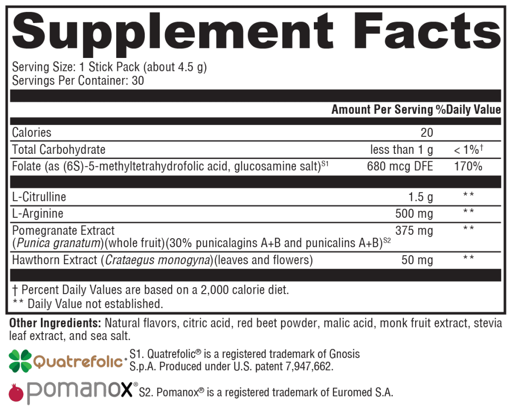 Product label