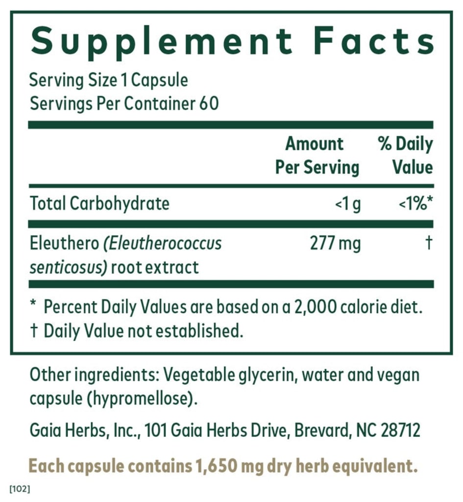 Product label