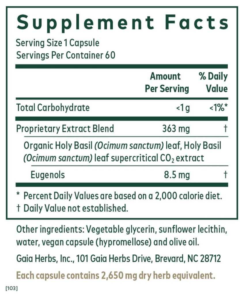 Product label