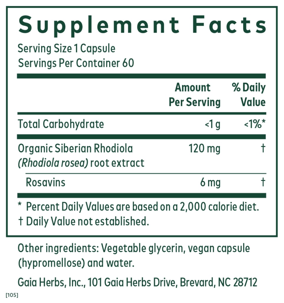 Product label