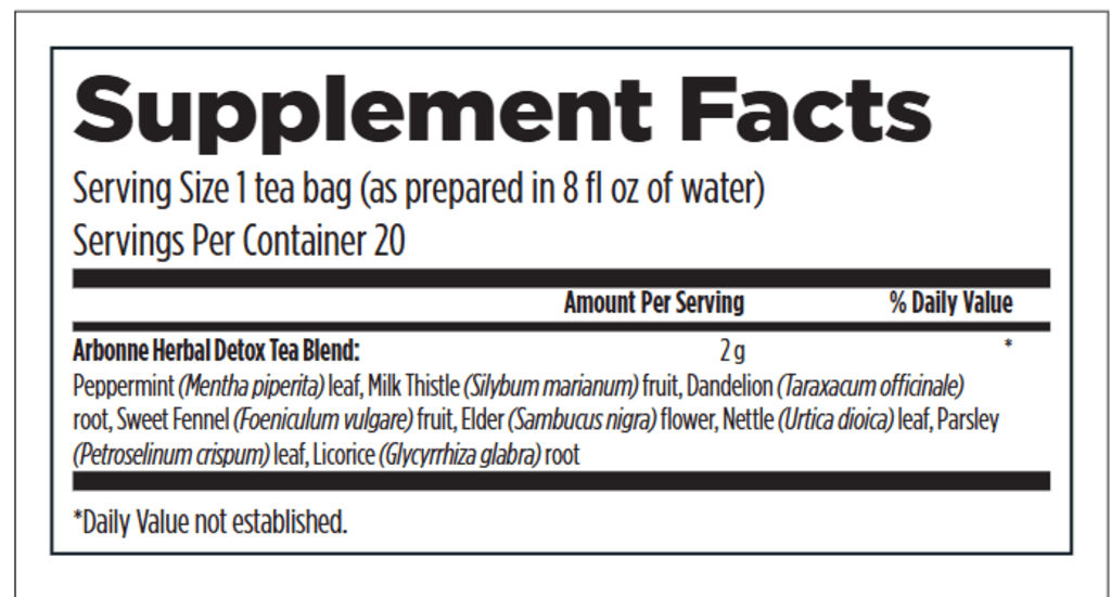 Product label