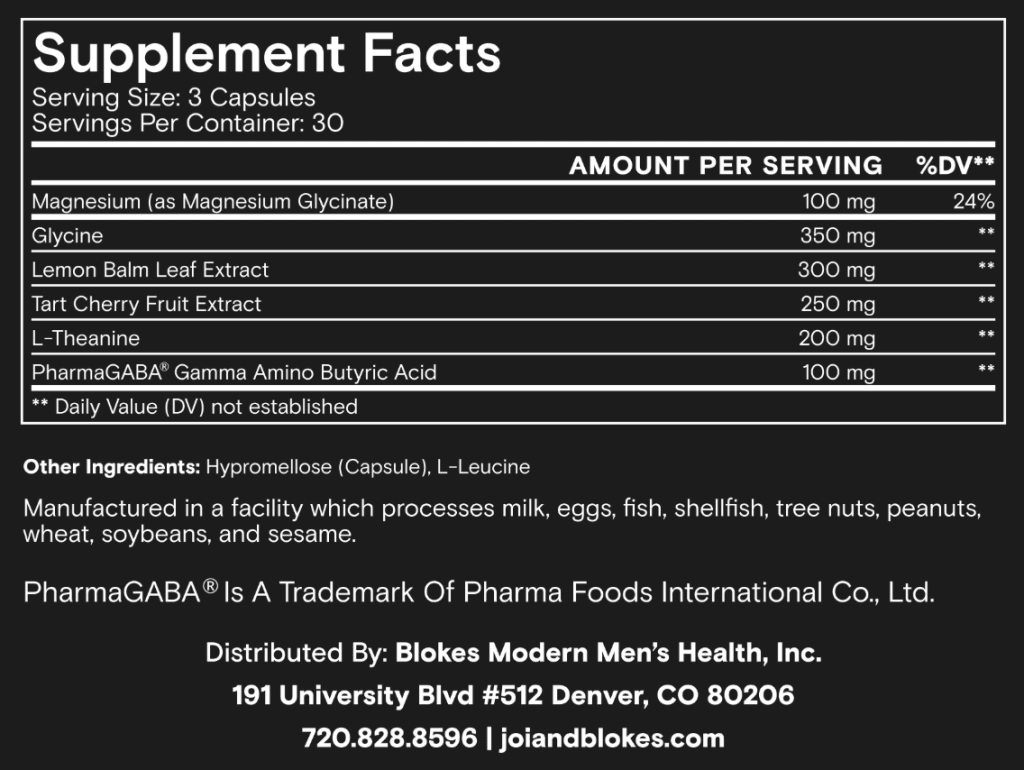 Product label