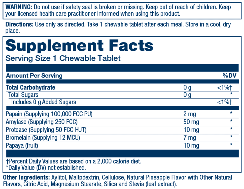 Product label