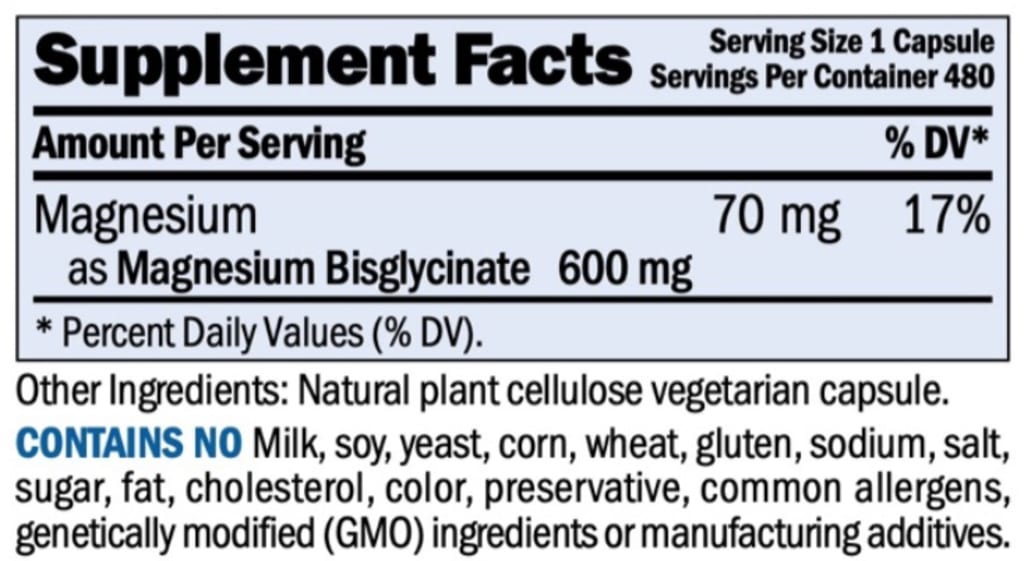 Product label