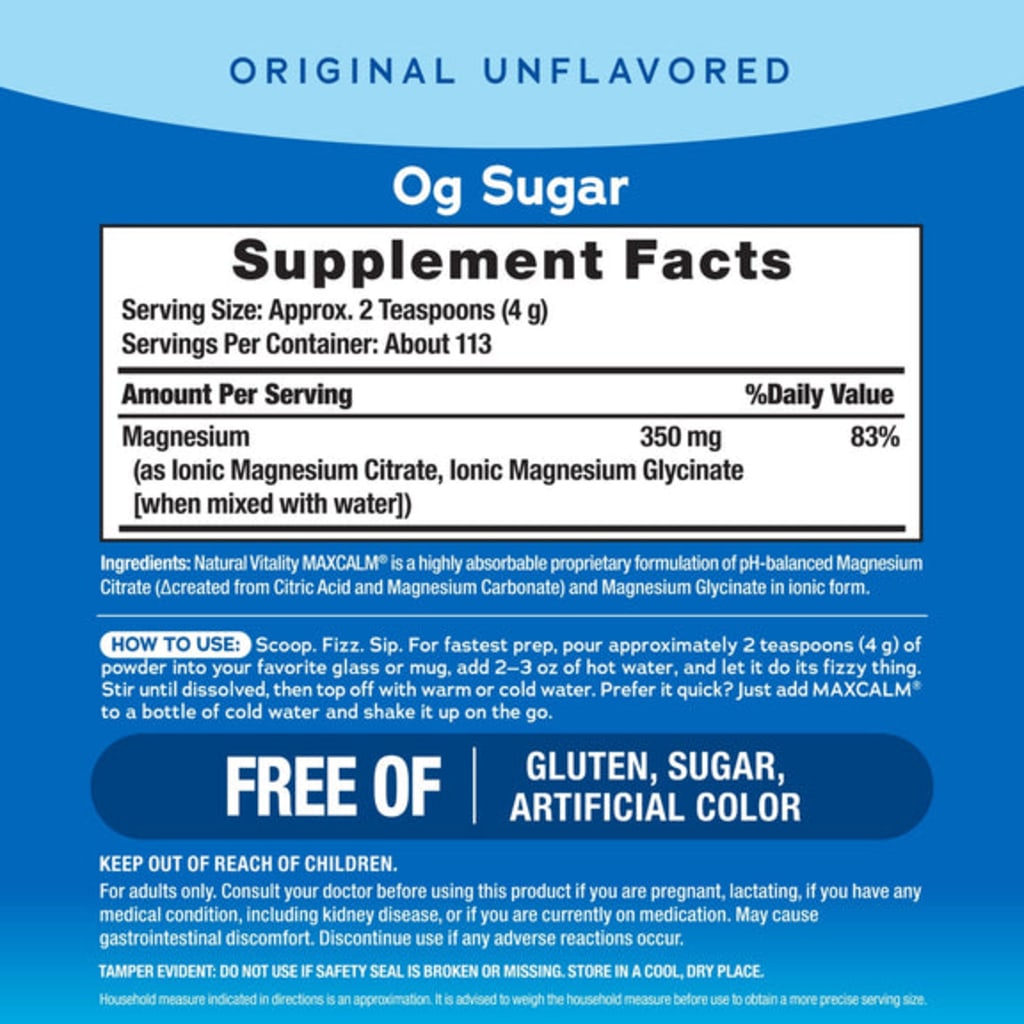Product label