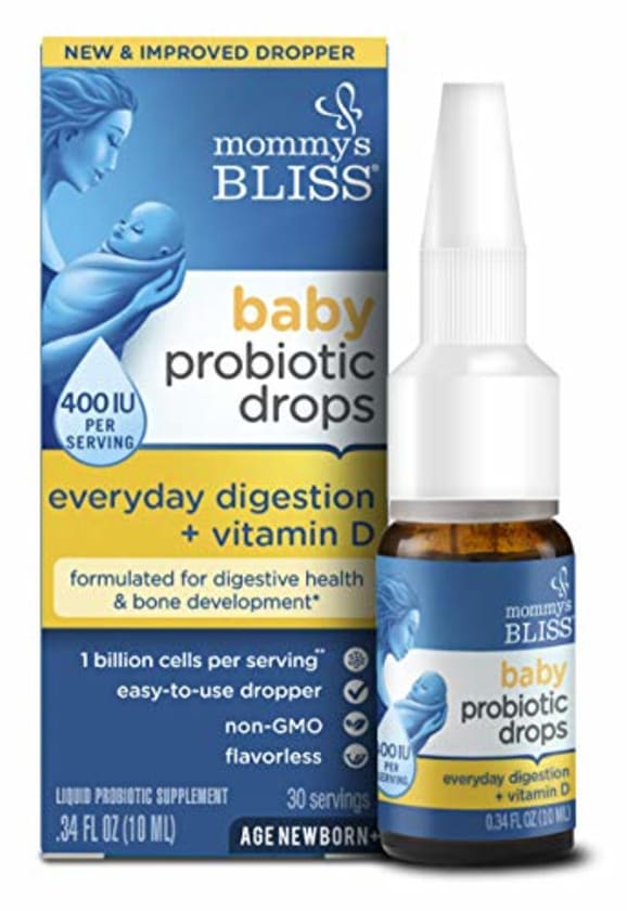 Probiotic Drops + Vitamin D from Mommy's Bliss
