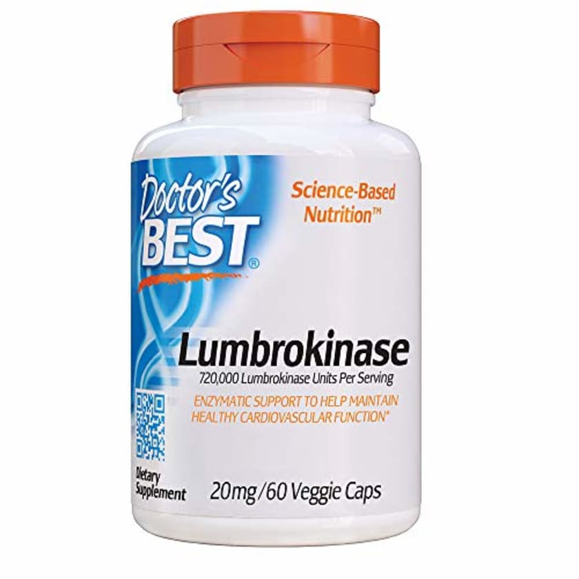 Lumbrokinase 20 mg from Doctor's Best