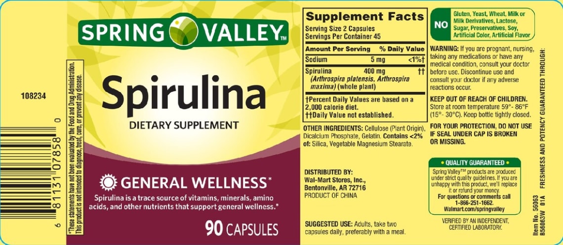 Spirulina from Spring Valley