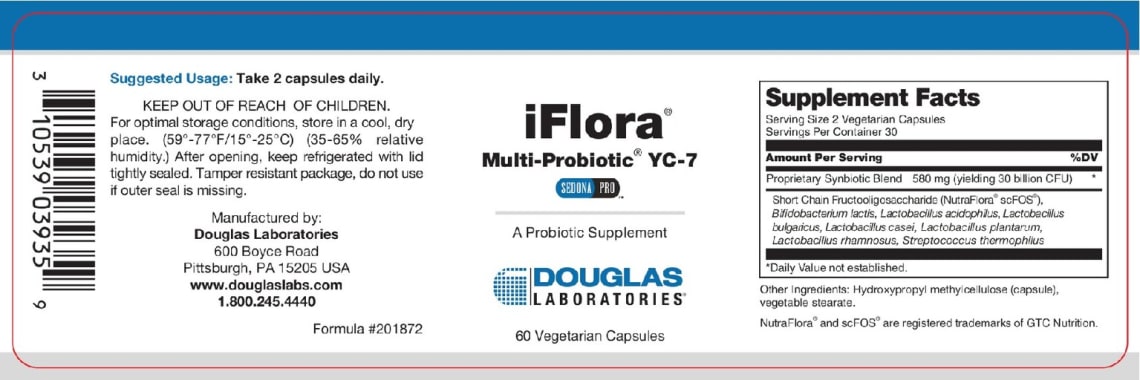 iFlora Multi-Probiotic YC-7 from Douglas Laboratories