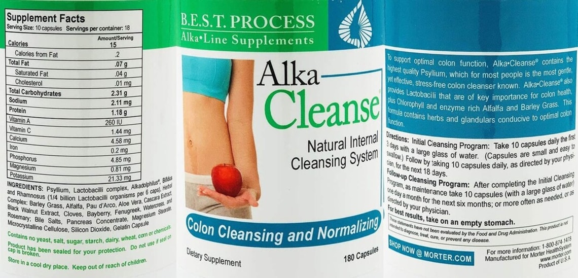 Alka Cleanse from B.E.S.T. Process Alka-Line Supplements