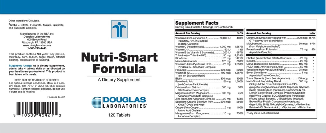 Nutri-Smart Formula from Douglas Laboratories