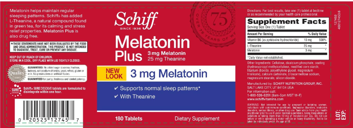 Melatonin Plus from Schiff