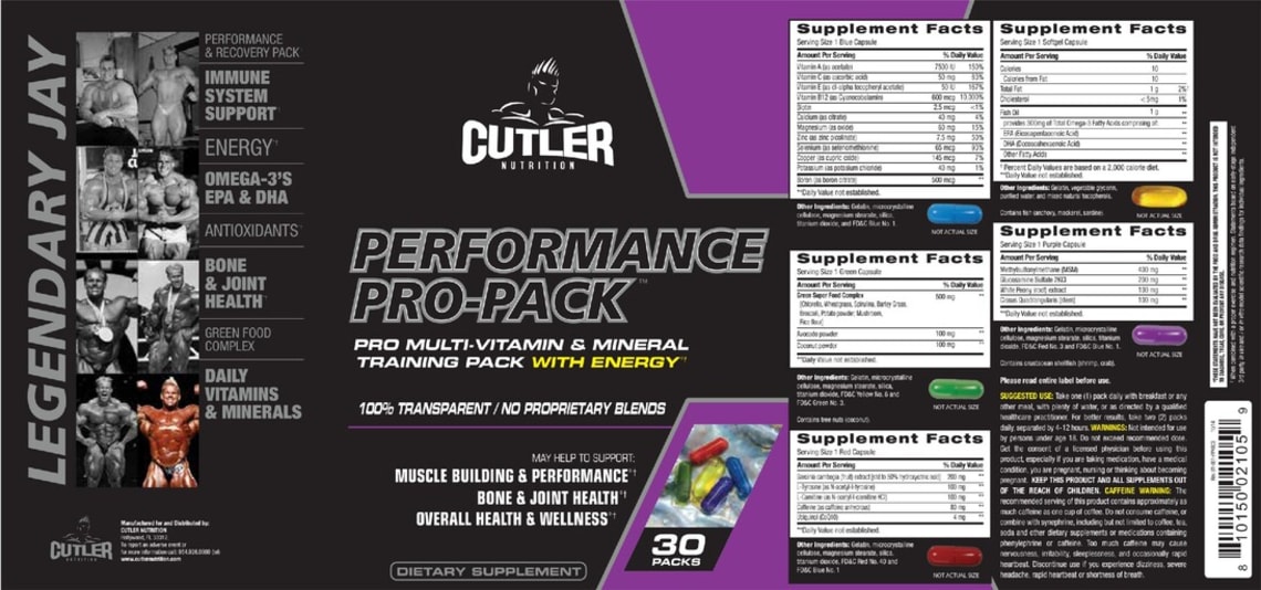 Red Capsule from Cutler Nutrition
