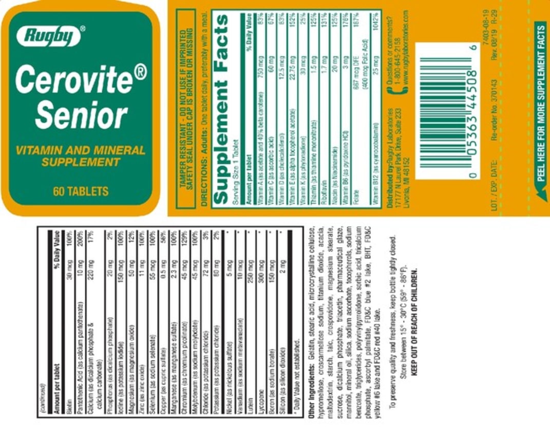 Cerovite Senior from Rugby