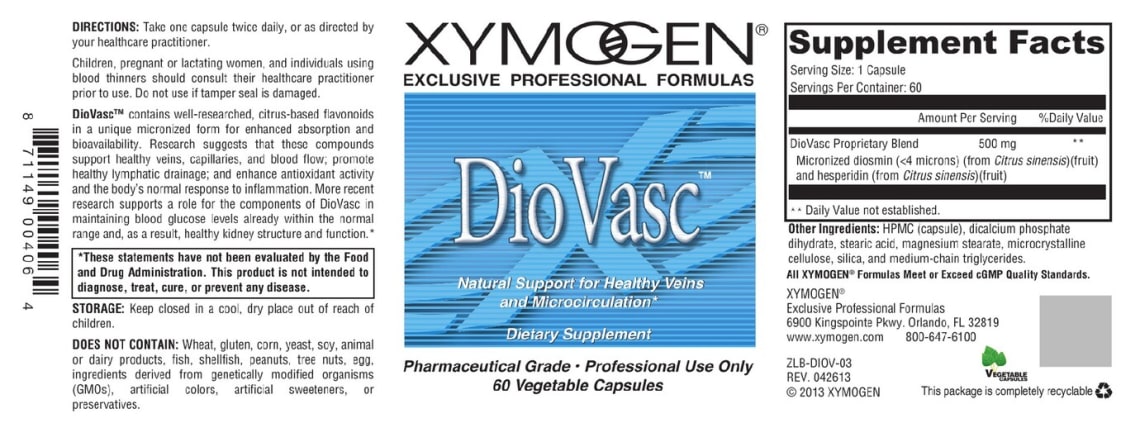 Dio Vasc from XYMOGEN