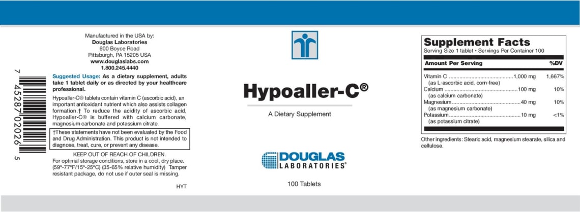 Hypoaller-C from Douglas Laboratories