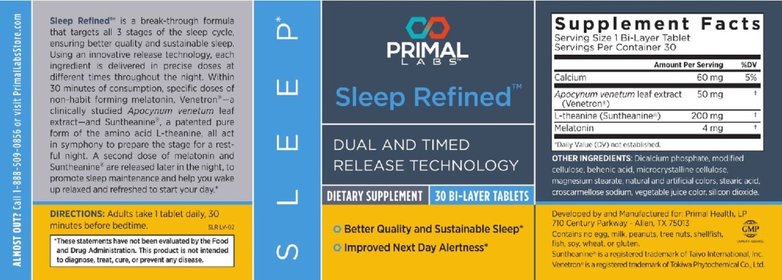 Sleep Refined from Primal Labs