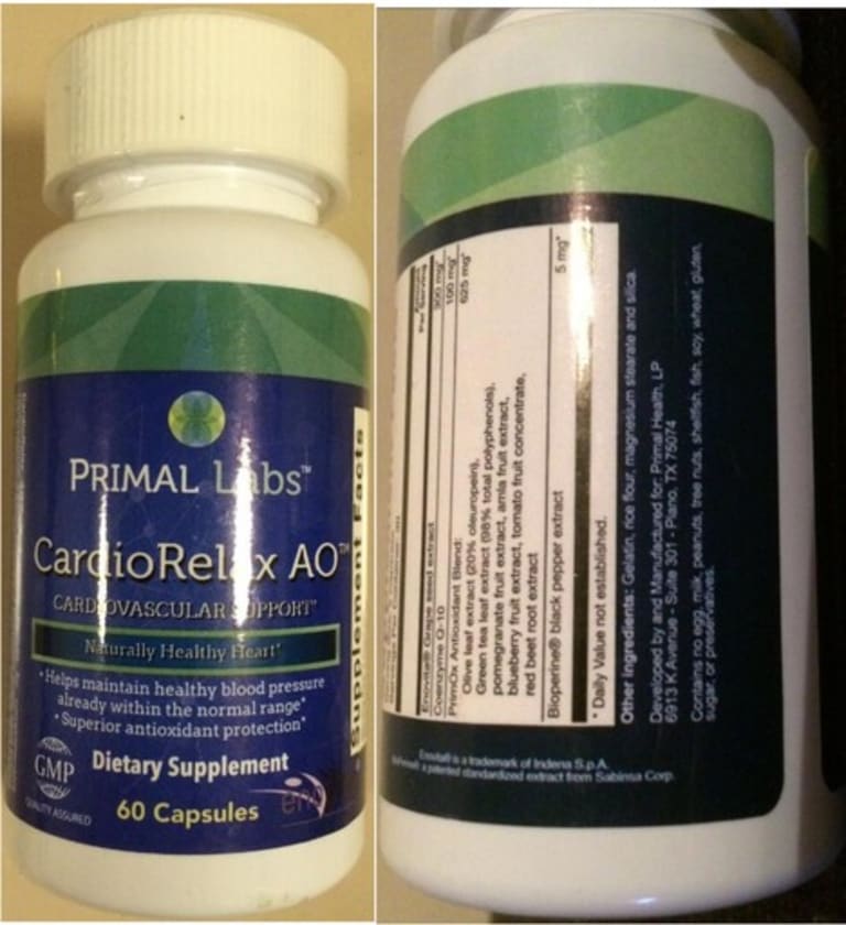 CardioRelax AO from Primal Labs