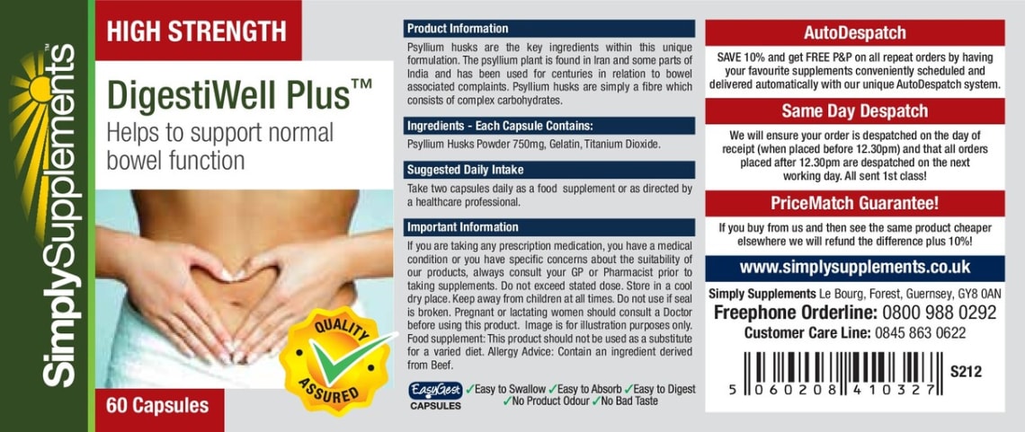 DigestiWell Plus from Simply Supplements