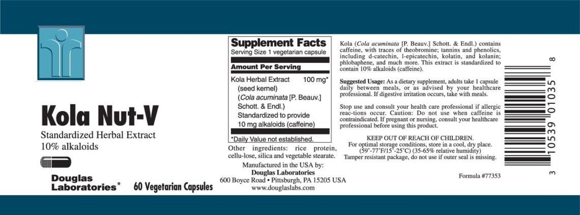 Kola Nut-V from Douglas Laboratories