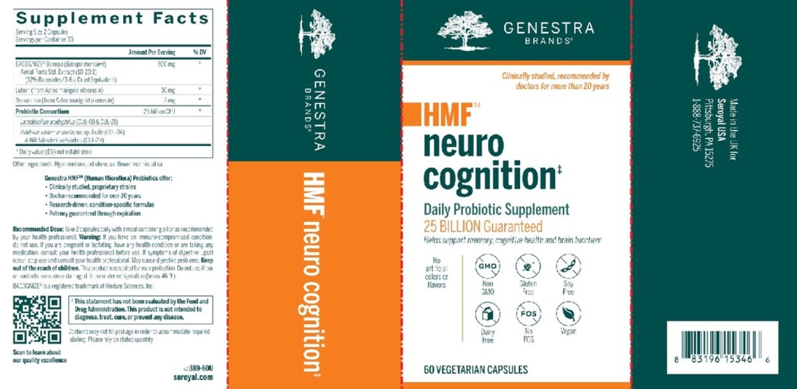 HMF Neuro Cognition from Genestra Brands