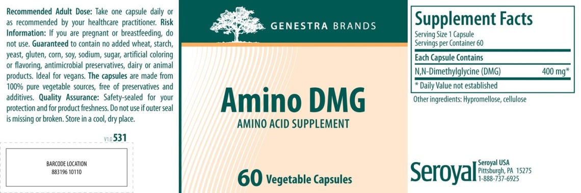 Amino DMG from Genestra Brands