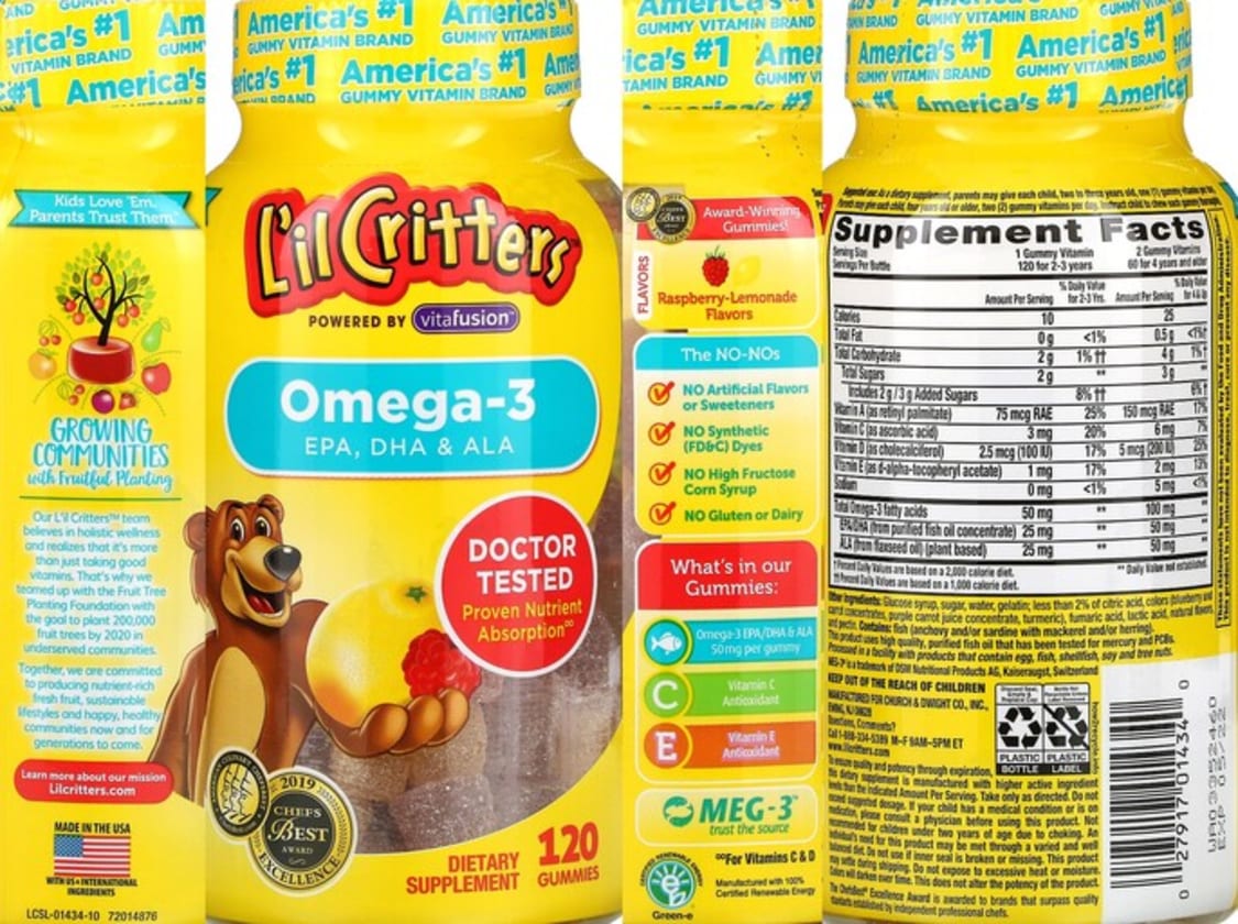 Omega-3 EPA, DHA & ALA from L'il Critters