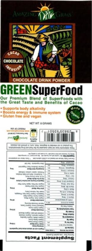 Green SuperFood Chocolate from Amazing Grass