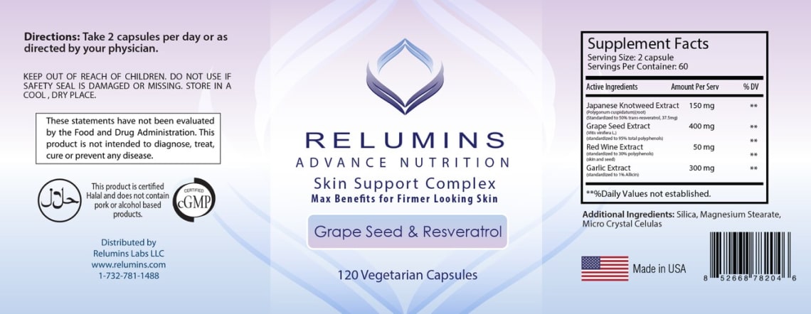 Skin Support Complex from Relumins Advance Nutrition
