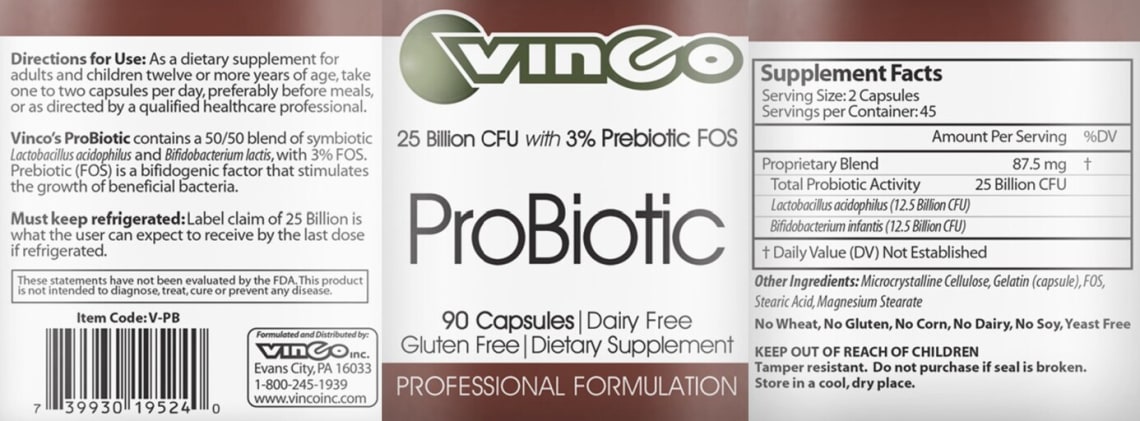 ProBiotic from Vinco